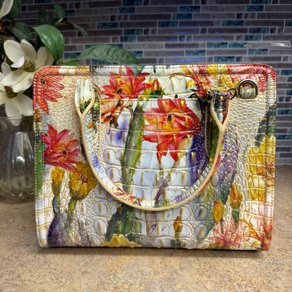 NWT Brahmin Cami Succulent Bloom purse - Picture 3 of 7